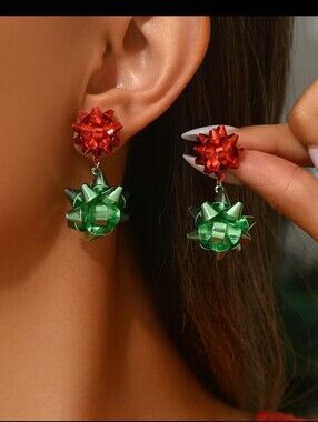 Women's Festive Bow Earrings